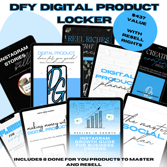 DGA DFY Digital Product Locker (With Resell Rights)