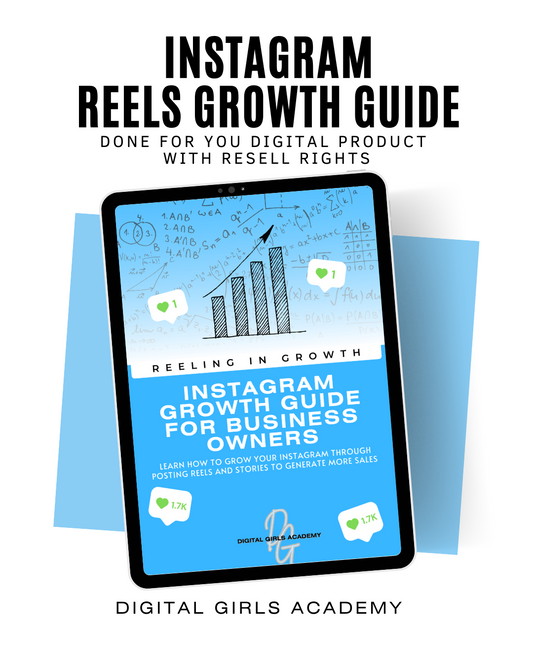 Reeling In Growth: Instagram Reels Growth Guide (With Resell Rights)