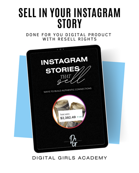 Instagram Stories That Sell (With Resell Rights)